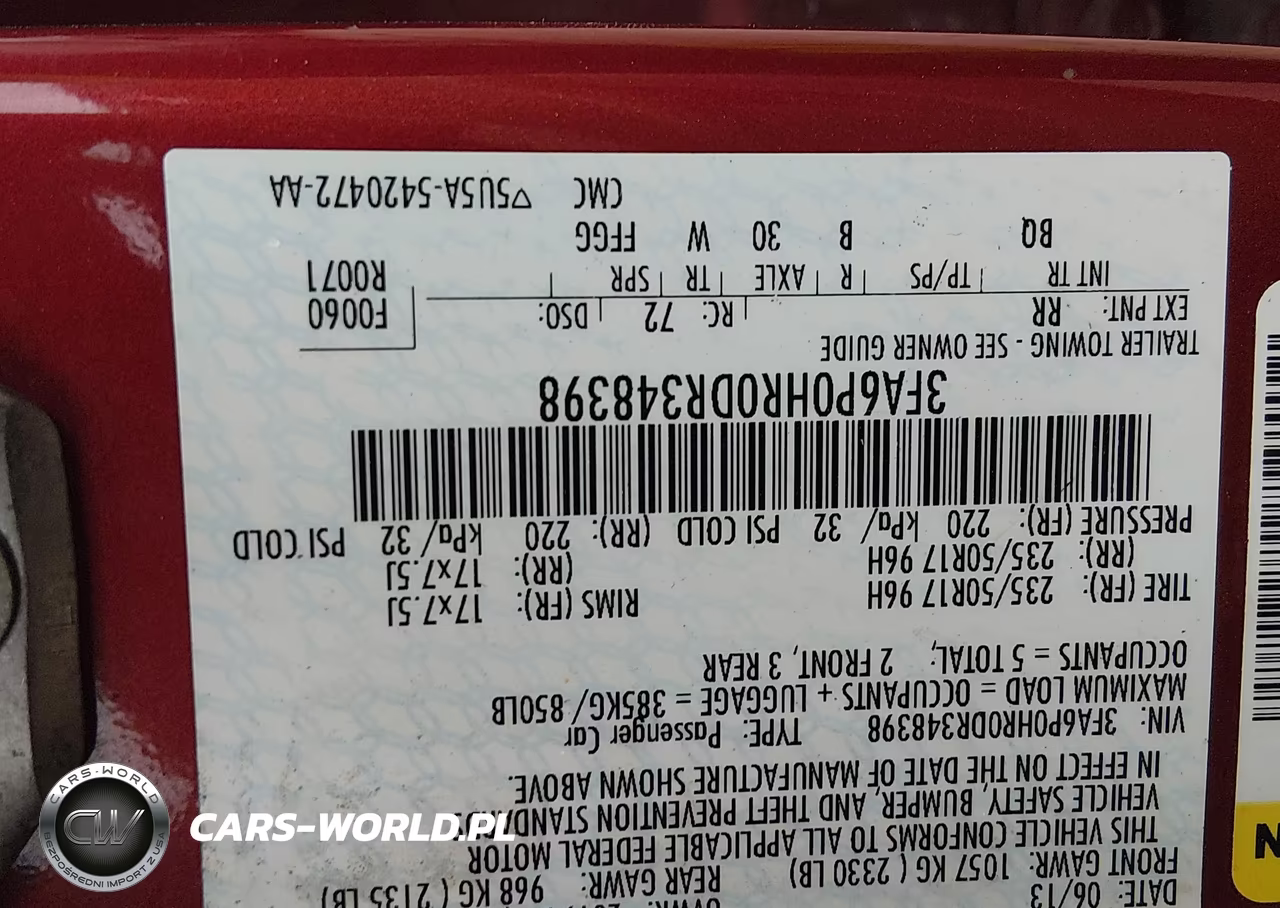 2013 Ford Fusion Se VIN:3FA6P0HR0DR348398 - 9