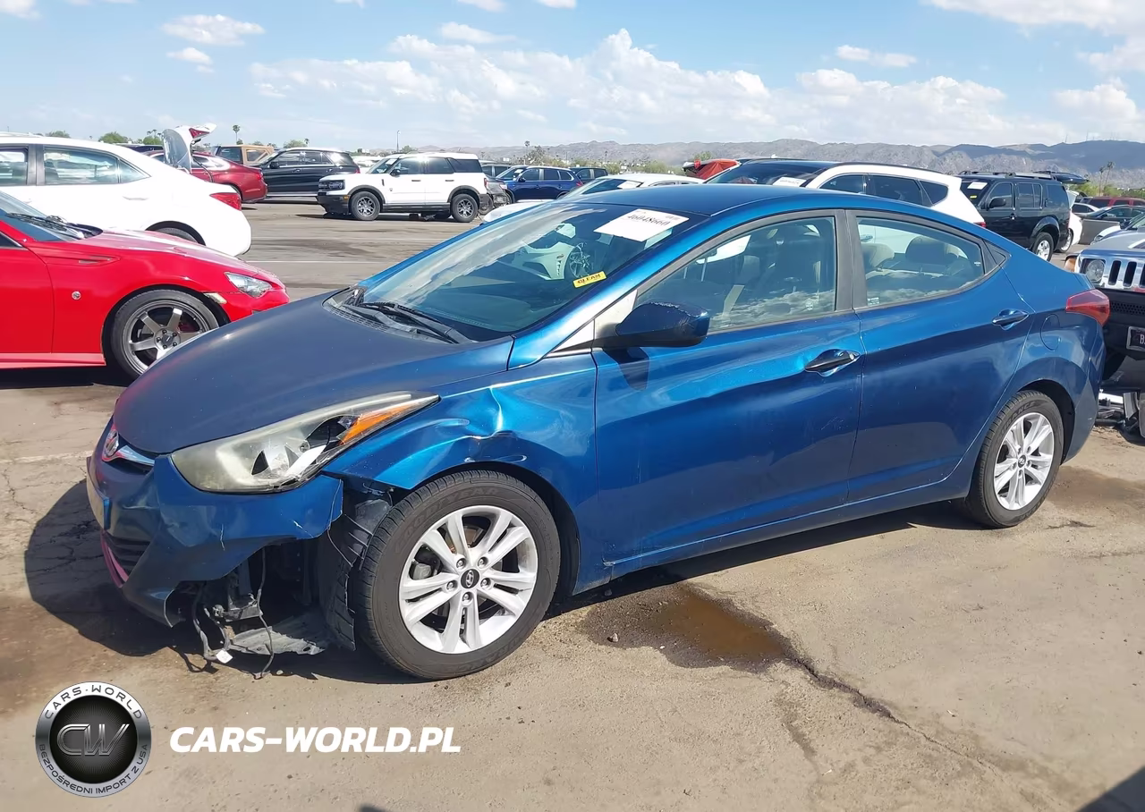 2014 Hyundai Elantra Se VIN:KMHDH4AE4EU115272 - 6