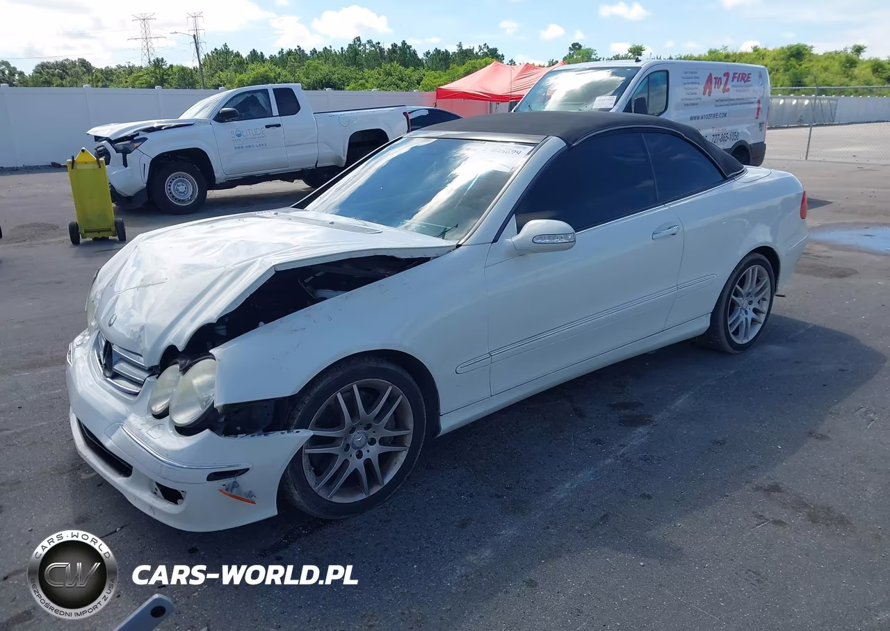 2008 Mercedes-Benz Clk 350 VIN:WDBTK56F88F247581 - 2