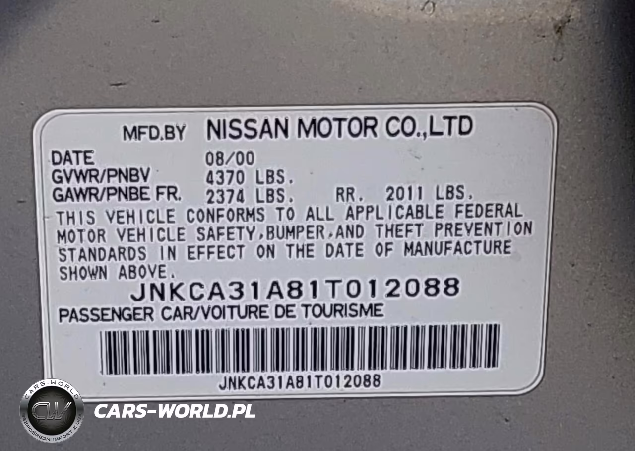 2001 Infiniti I30 Luxury VIN:JNKCA31A81T012088 - 9
