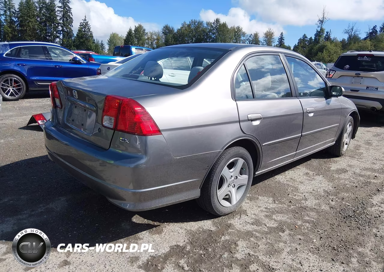2005 Honda Civic Ex VIN:2HGES26845H572539 - 4