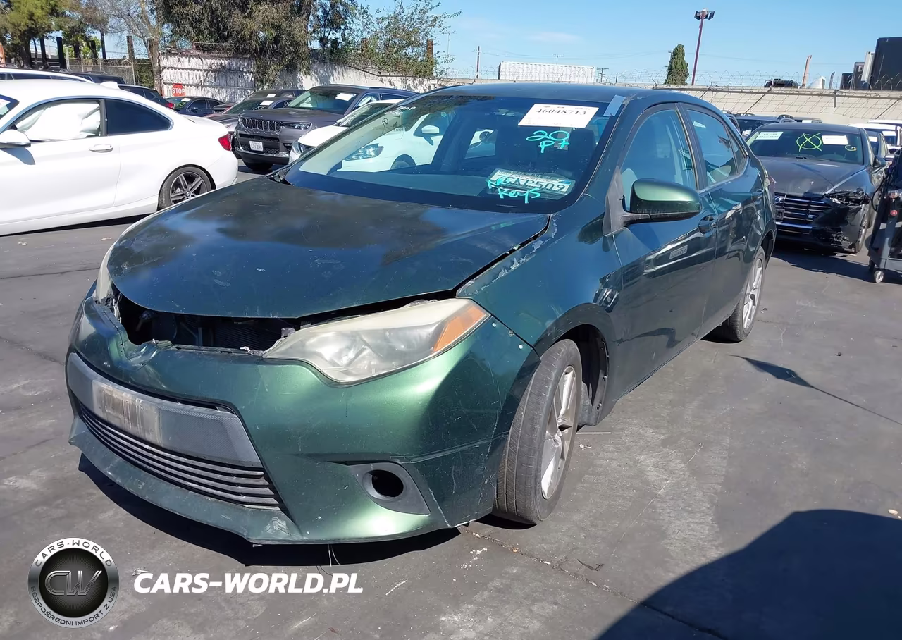 2014 Toyota Corolla Le Eco Plus VIN:5YFBPRHEXEP015658 - 2