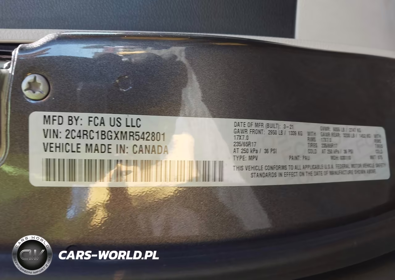 2021 Chrysler Pacifica Touring L VIN:2C4RC1BGXMR542801 - 9