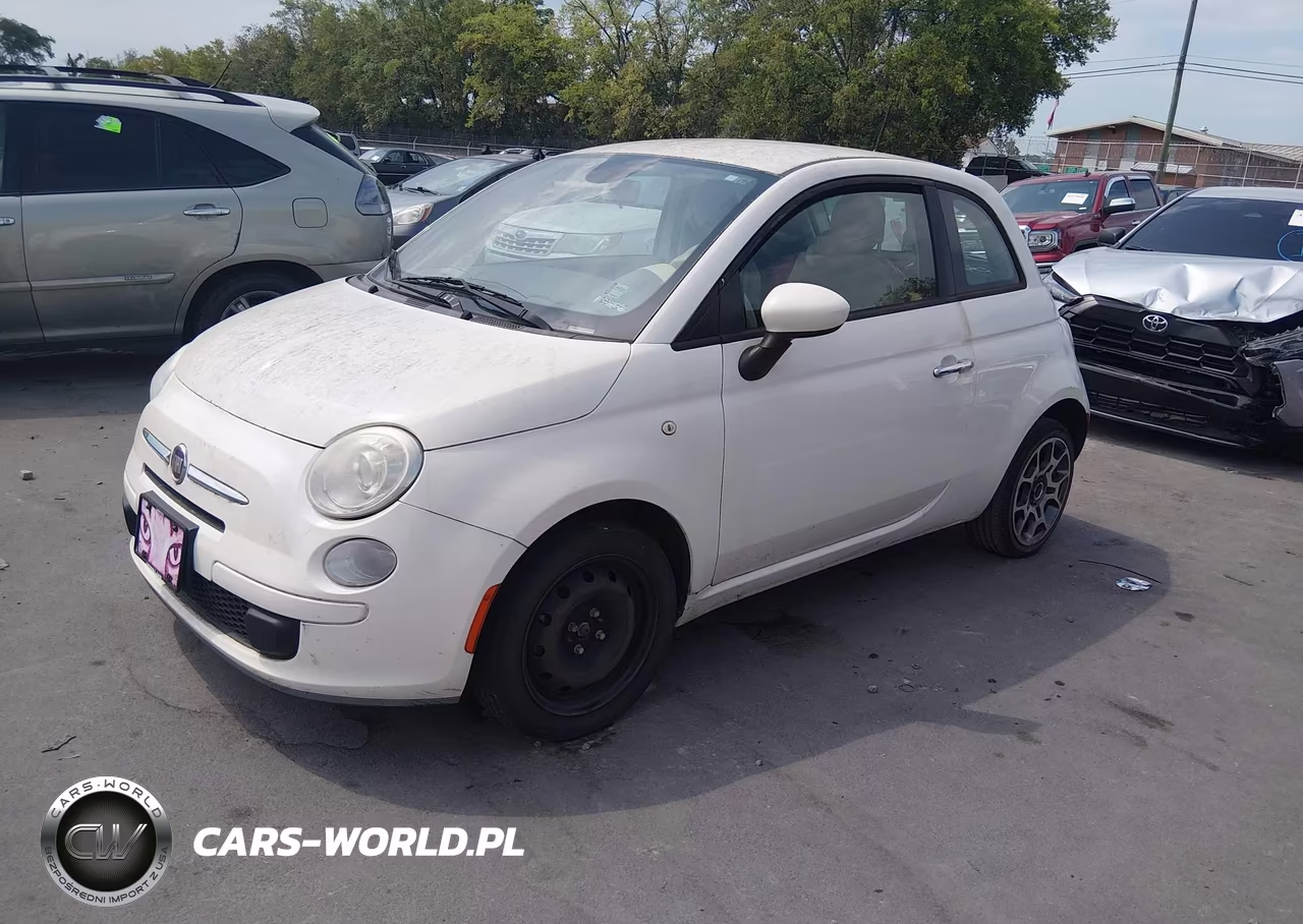 2013 Fiat 500 Pop VIN:3C3CFFAR5DT726493 - 2