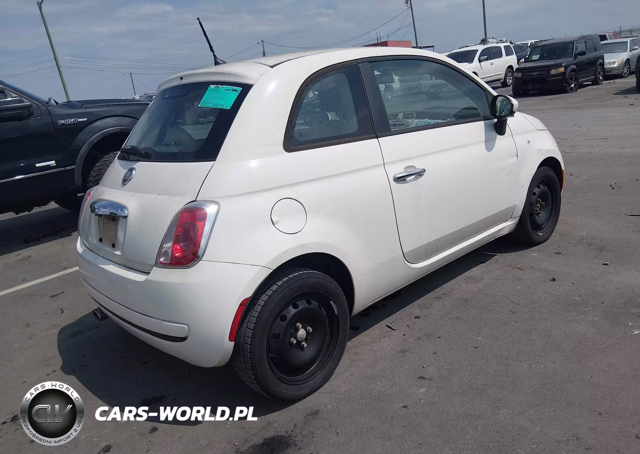 2013 Fiat 500 Pop VIN:3C3CFFAR5DT726493 - 4