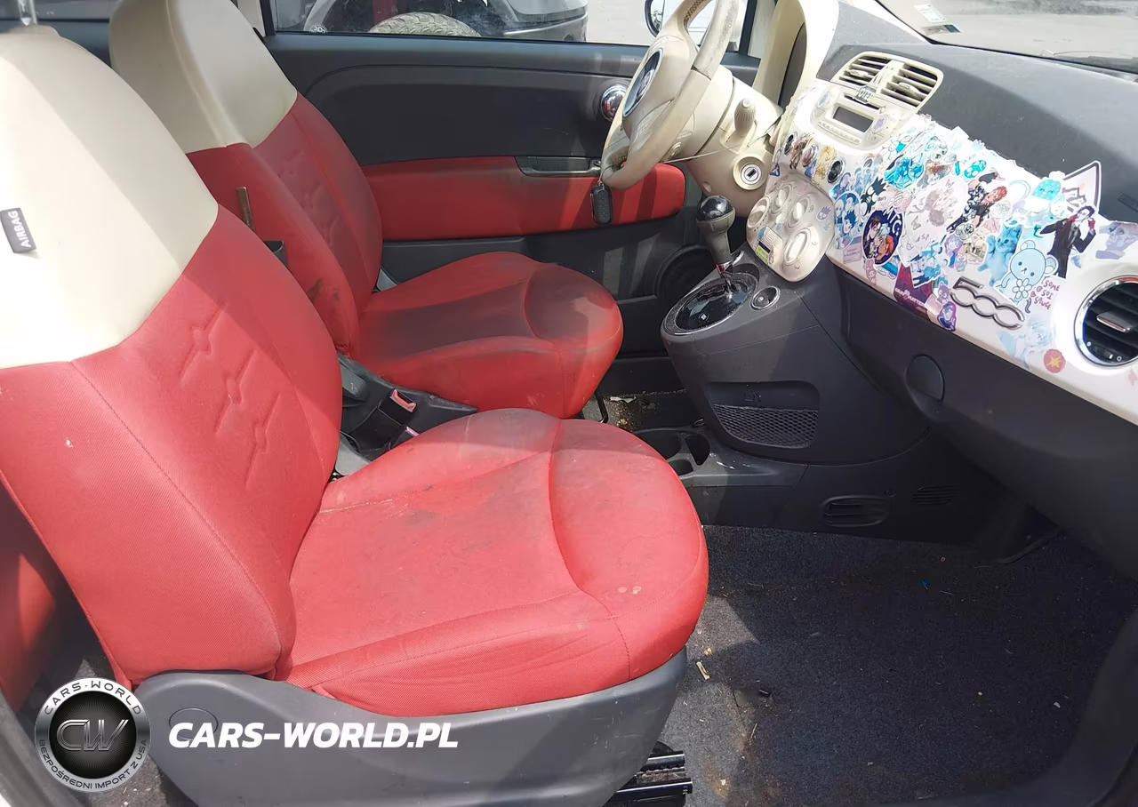 2013 Fiat 500 Pop VIN:3C3CFFAR5DT726493 - 5