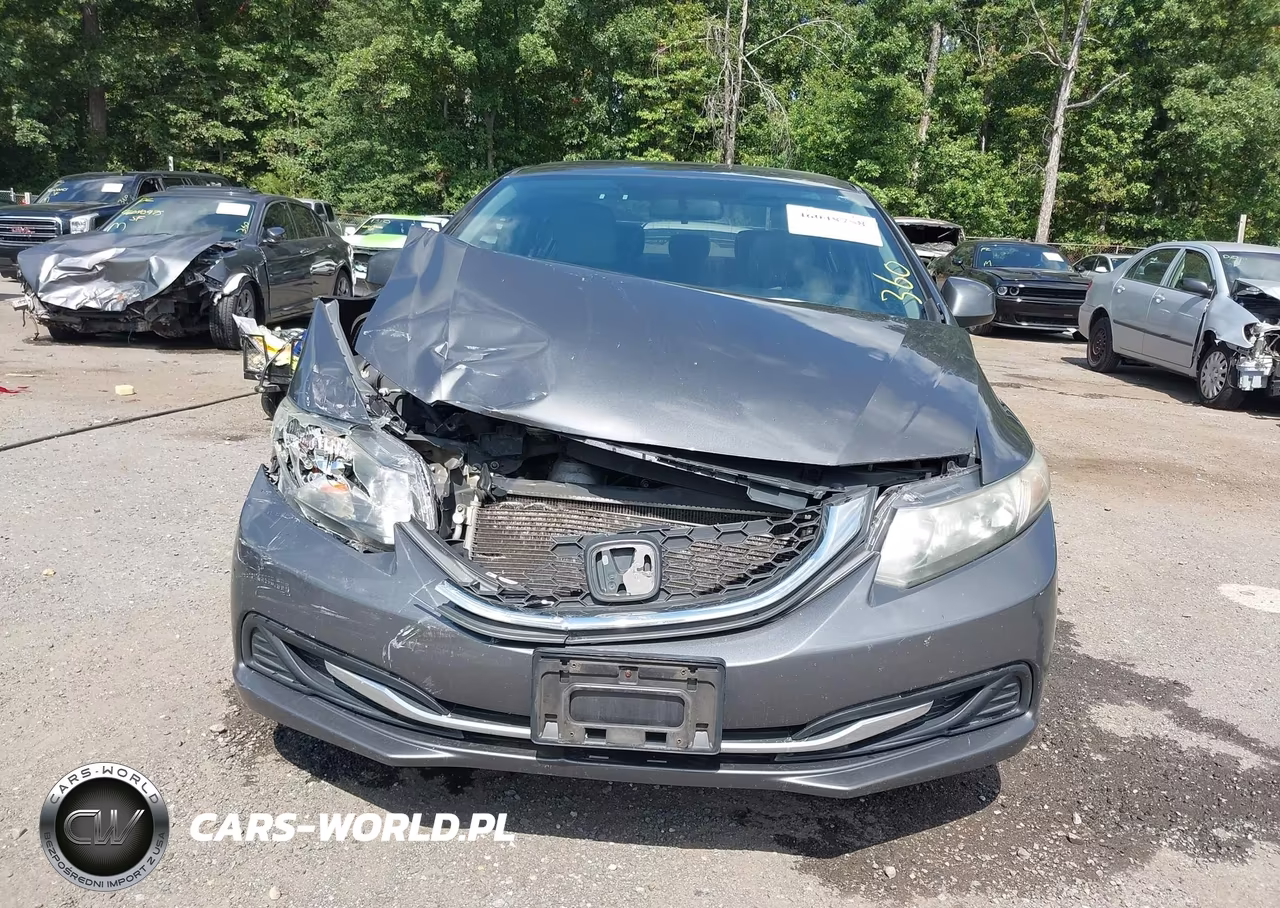 2013 Honda Civic Lx VIN:2HGFB2F54DH585249 - 12