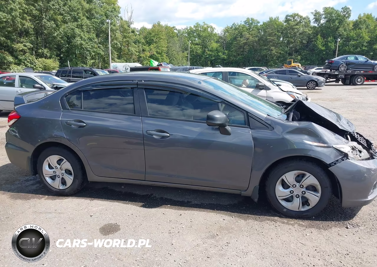2013 Honda Civic Lx VIN:2HGFB2F54DH585249 - 13