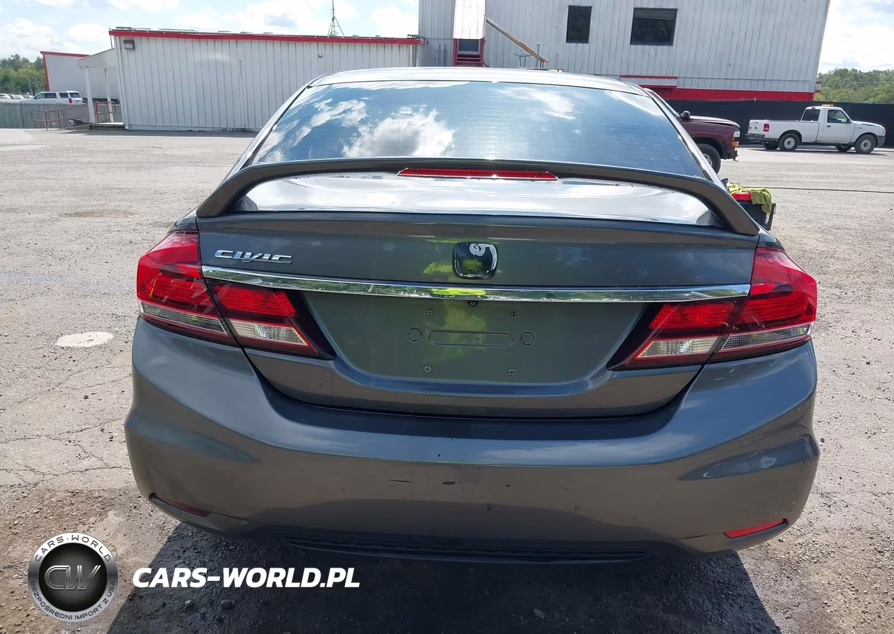 2013 Honda Civic Lx VIN:2HGFB2F54DH585249 - 16