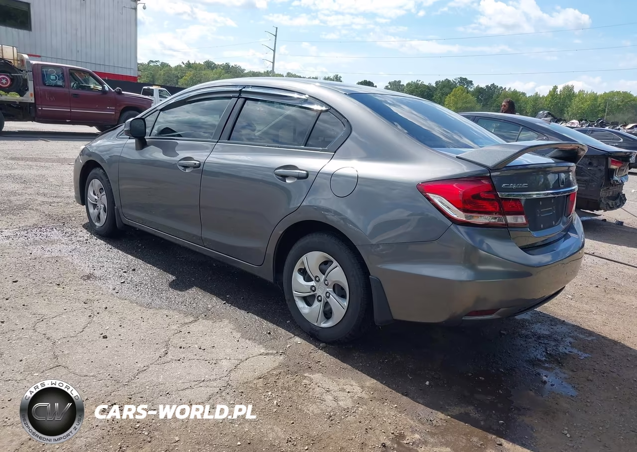 2013 Honda Civic Lx VIN:2HGFB2F54DH585249 - 3