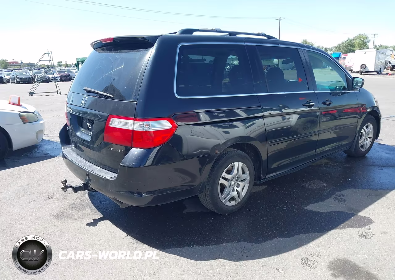 2005 Honda Odyssey Ex-L VIN:5FNRL38625B134347 - 4