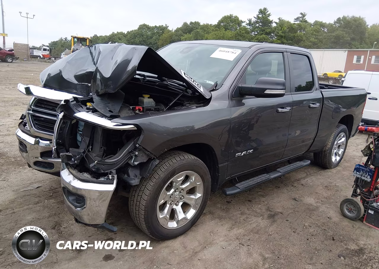 2019 Ram 1500 Big Horn-Lone Star 4X4 6'4 Box VIN:1C6SRFBT8KN893766 - 2