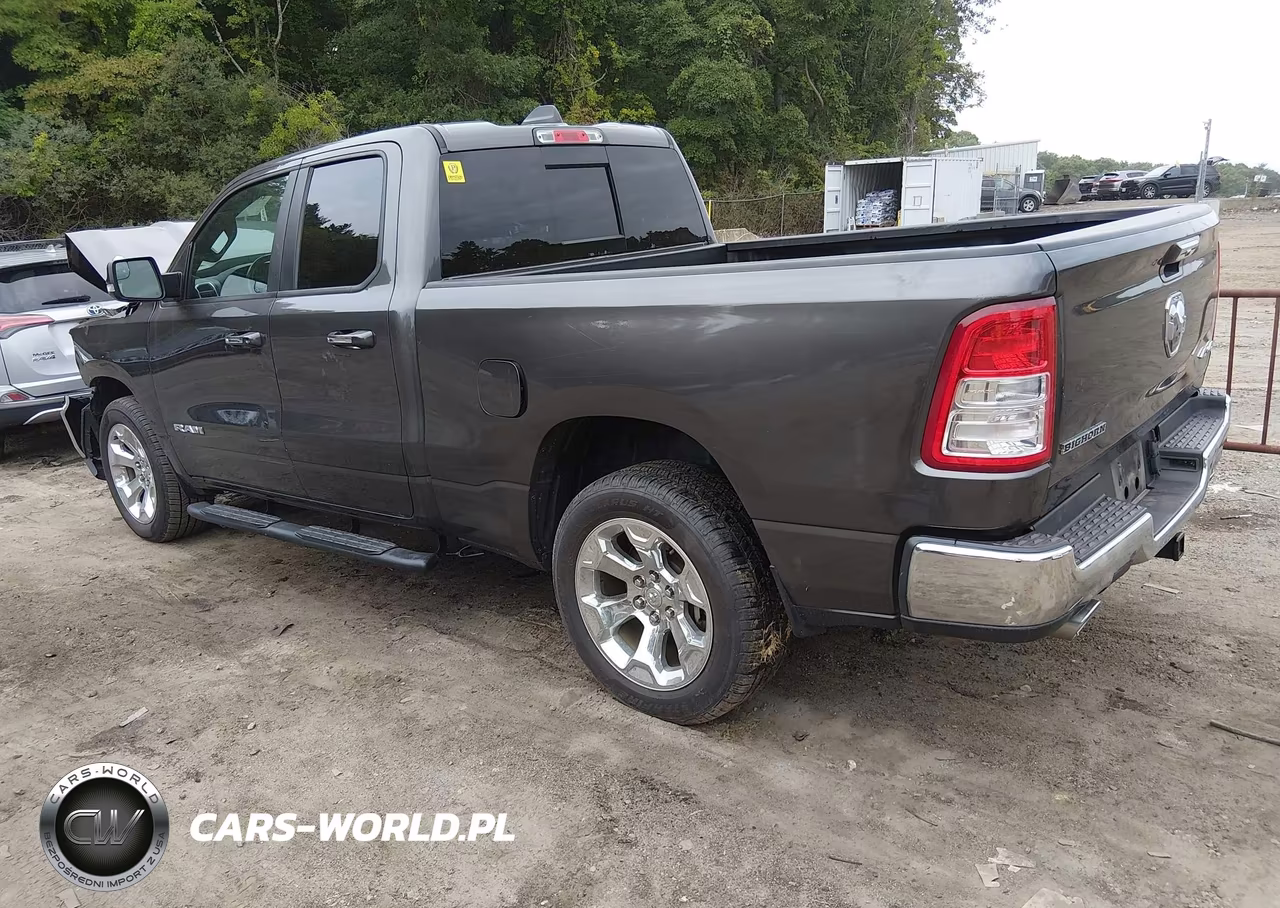 2019 Ram 1500 Big Horn-Lone Star 4X4 6'4 Box VIN:1C6SRFBT8KN893766 - 3