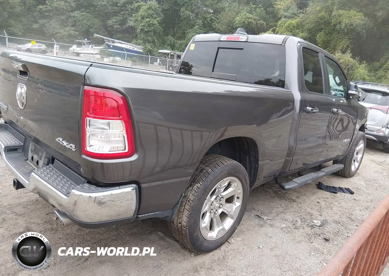 2019 Ram 1500 Big Horn-Lone Star 4X4 6'4 Box VIN:1C6SRFBT8KN893766 - 4