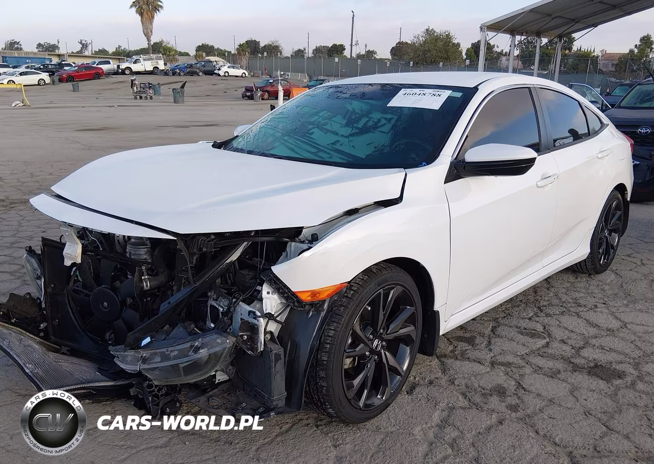 2019 Honda Civic Sport VIN:19XFC2F83KE209513 - 2