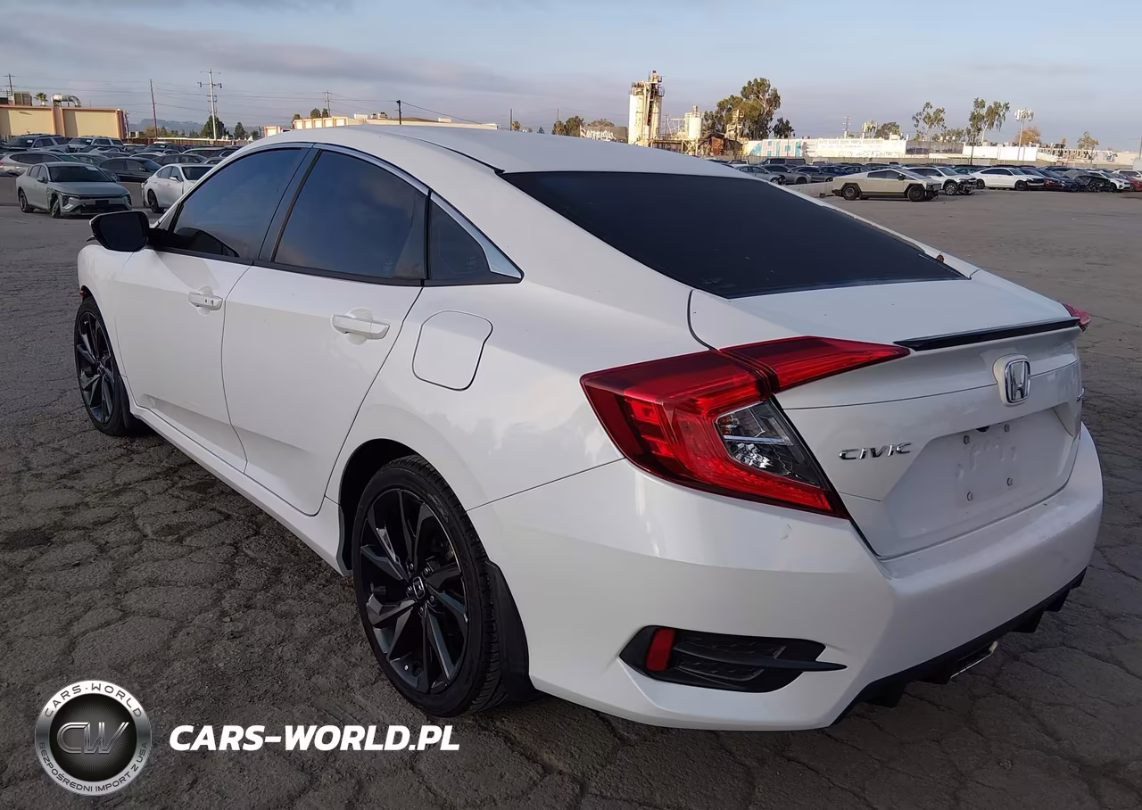 2019 Honda Civic Sport VIN:19XFC2F83KE209513 - 3
