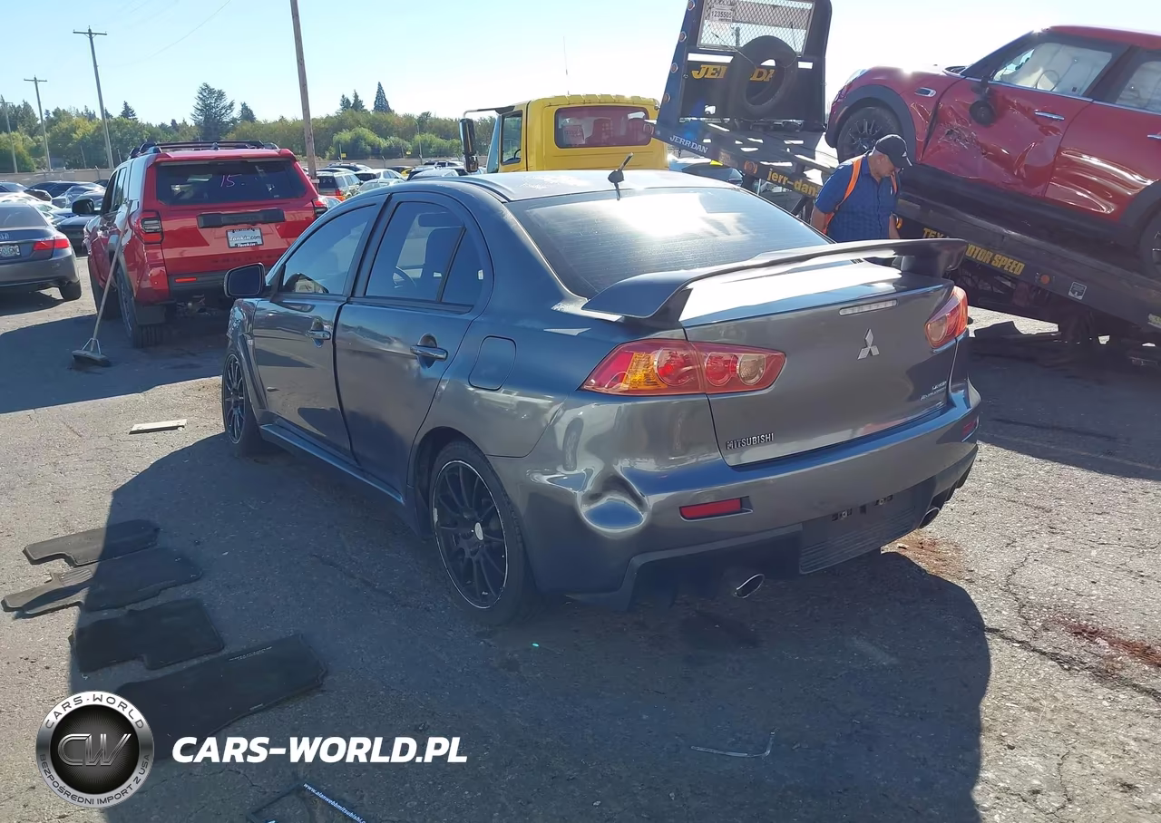 2008 Mitsubishi Lancer Evolution Gsr VIN:JA3AW86V88U043296 - 3