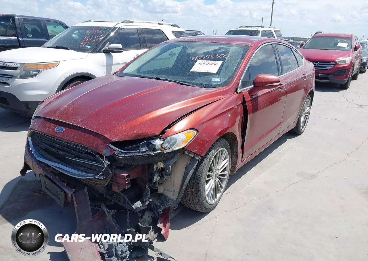 2014 Ford Fusion Se VIN:3FA6P0H91ER340540 - 2