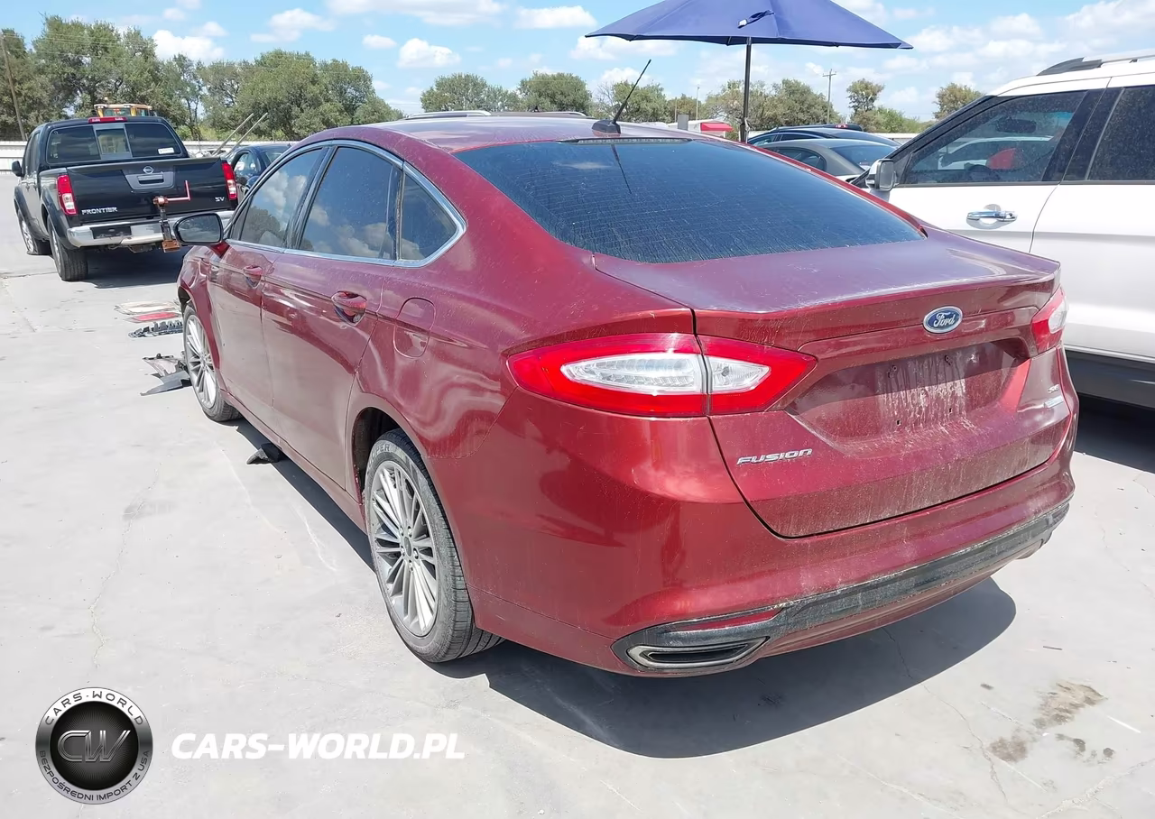 2014 Ford Fusion Se VIN:3FA6P0H91ER340540 - 3