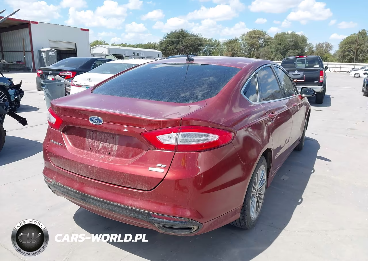 2014 Ford Fusion Se VIN:3FA6P0H91ER340540 - 4
