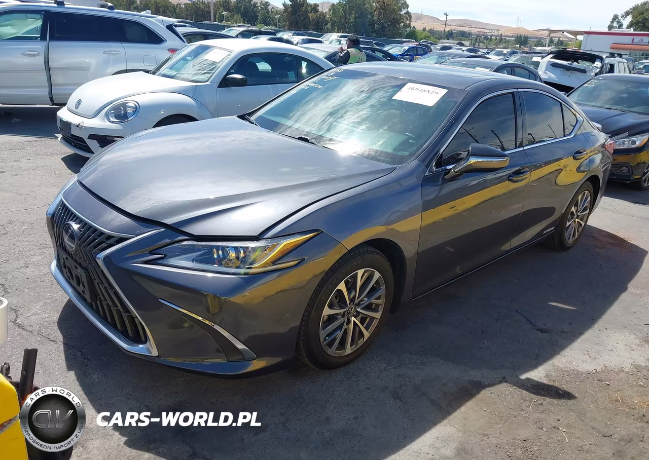 2022 Lexus Es 300H VIN:58ACA1C18NU022076 - 2