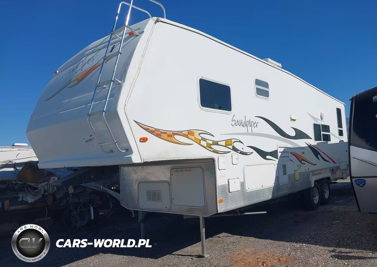2006 Forest River Sandpiper Toyhauler Travel Trailer VIN:4X4FSAH256C018446 - 2