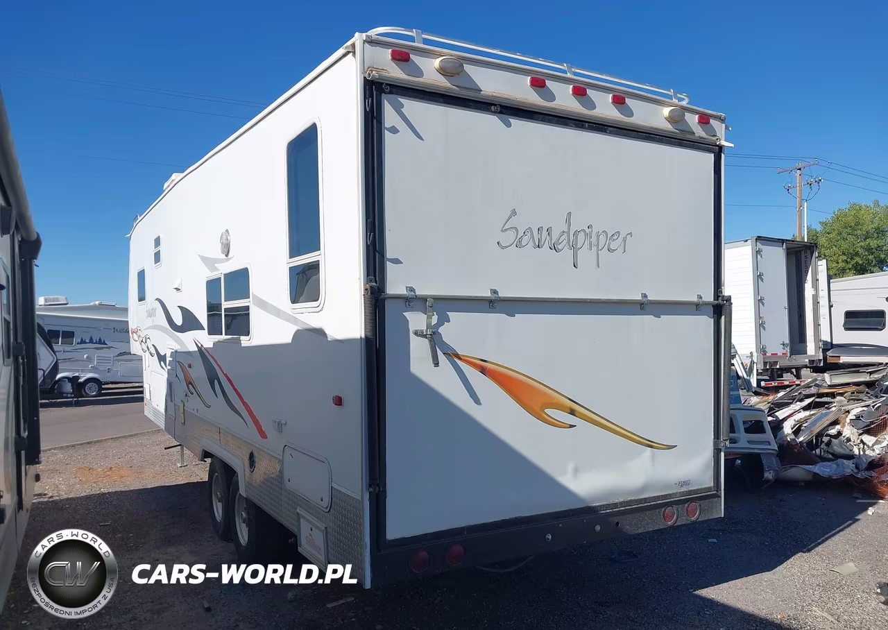 2006 Forest River Sandpiper Toyhauler Travel Trailer VIN:4X4FSAH256C018446 - 3