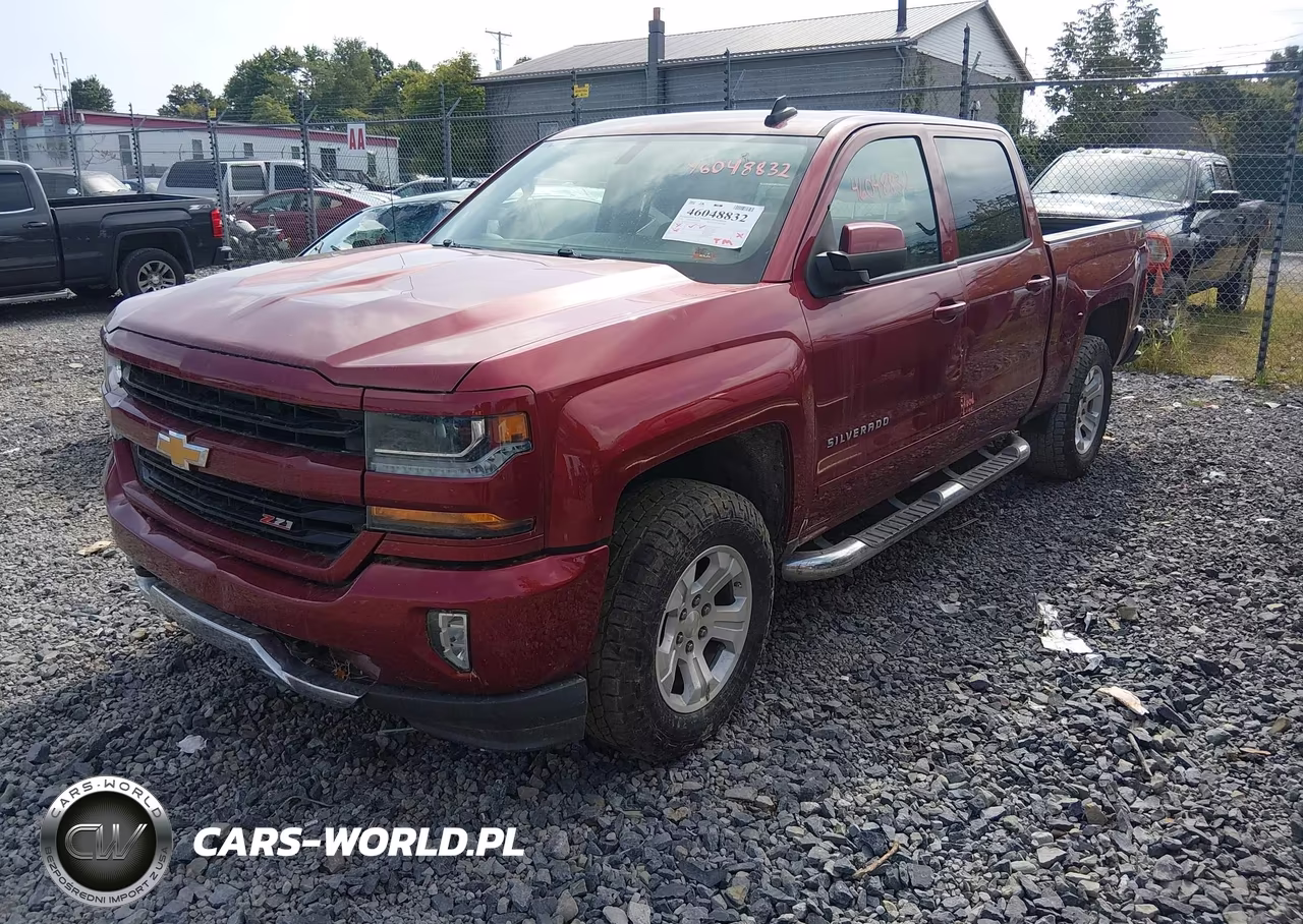 2018 Chevrolet Silverado 1500 2Lt VIN:3GCUKREC7JG535309 - 2