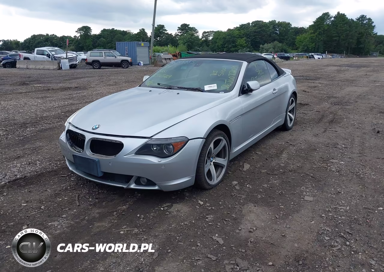 2005 BMW 645Ci VIN:WBAEK73465B326885 - 2