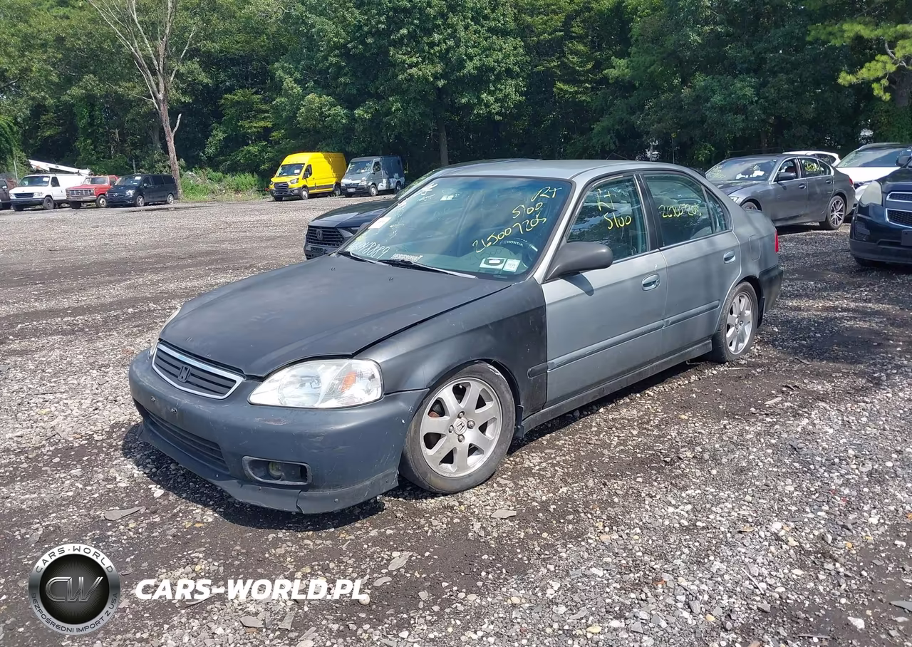 2000 Honda Civic Value Package VIN:2HGEJ6617YH512840 - 2
