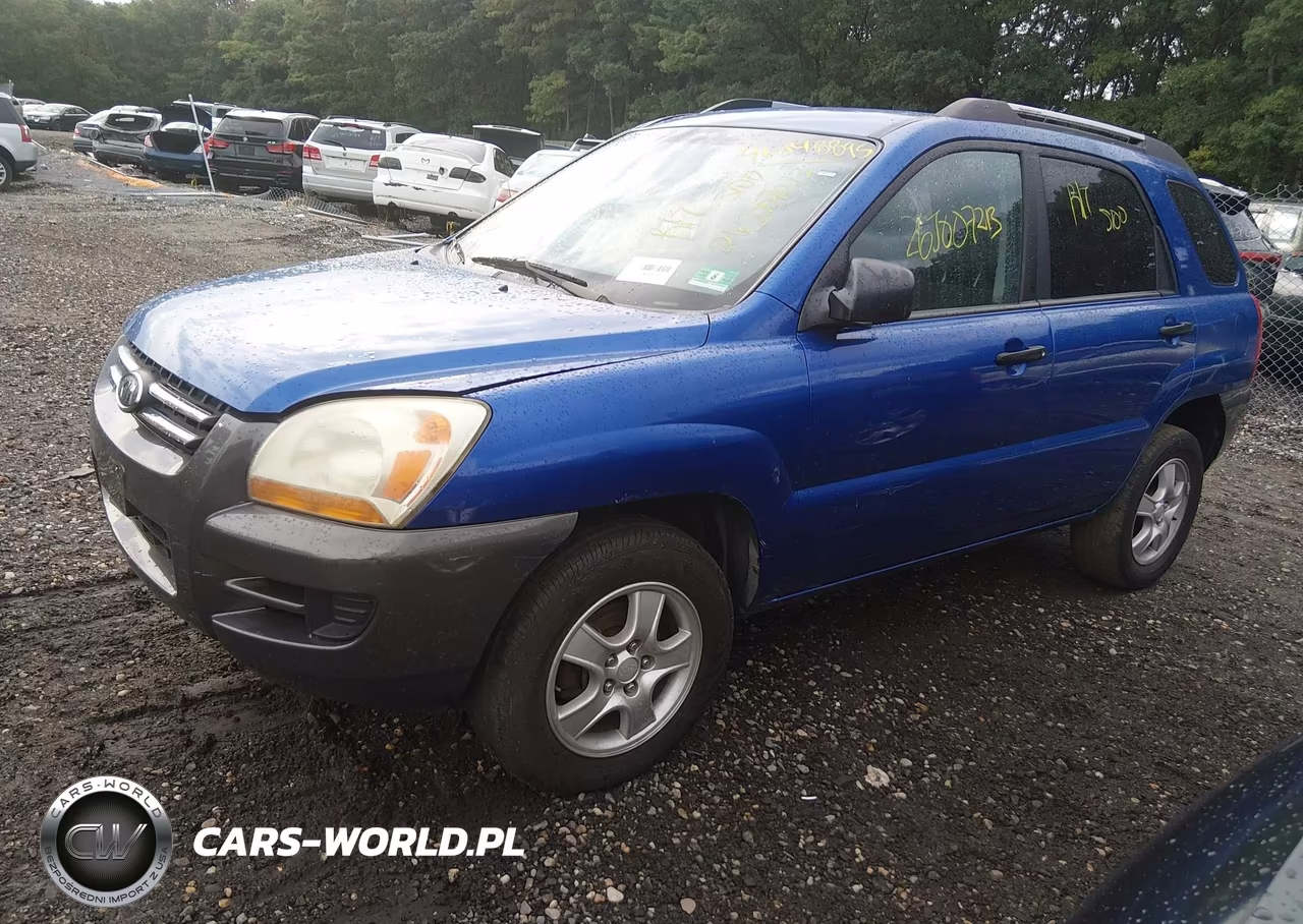 2007 Kia Sportage Lx VIN:KNDJF724777359620 - 2