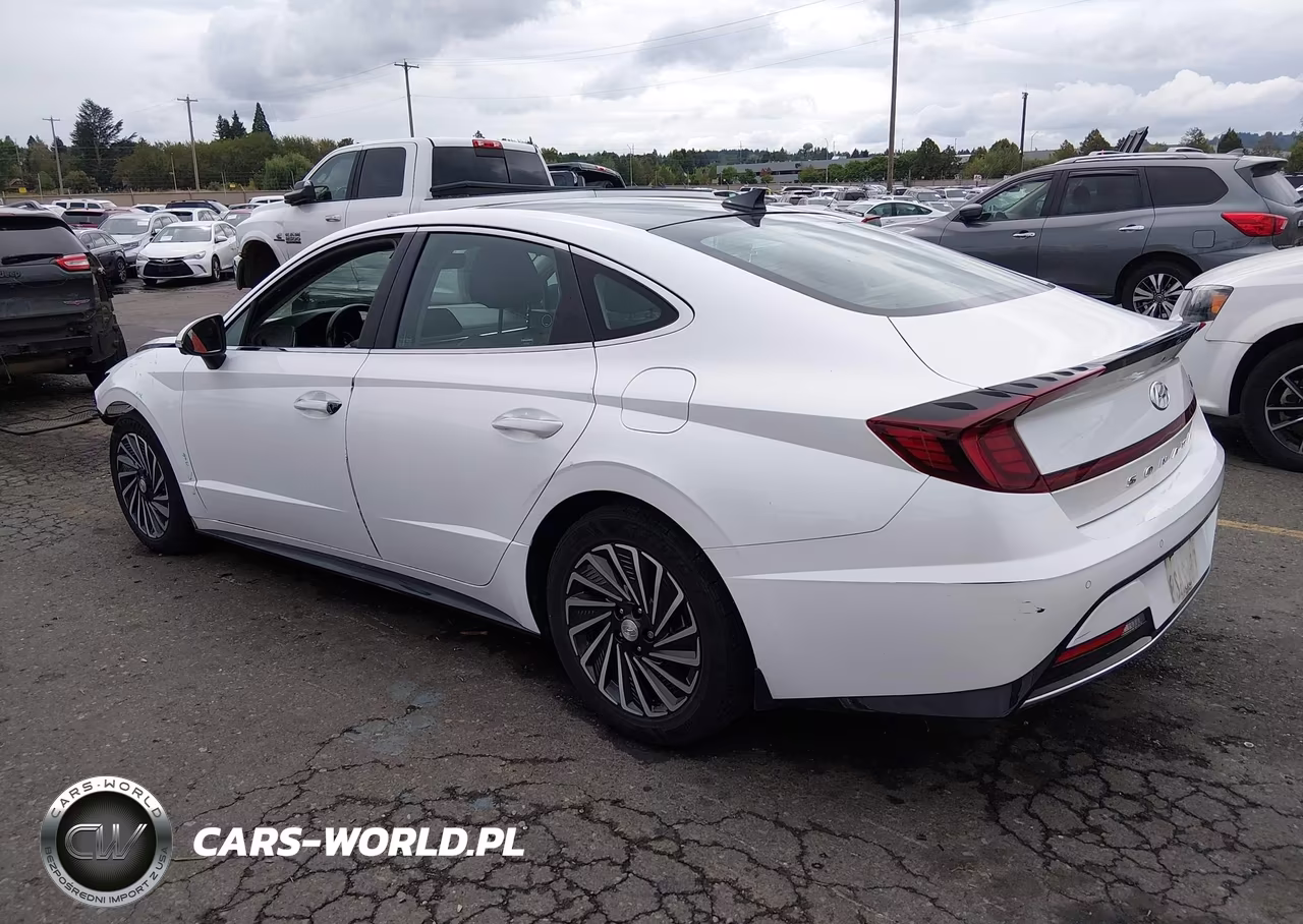 2020 Hyundai Sonata Hybrid Limited VIN:KMHL54JJ4LA016175 - 3