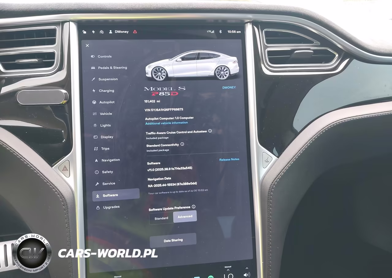 2015 Tesla Model S 70D-85D-P85D VIN:5YJSA1H26FFP69873 - 18