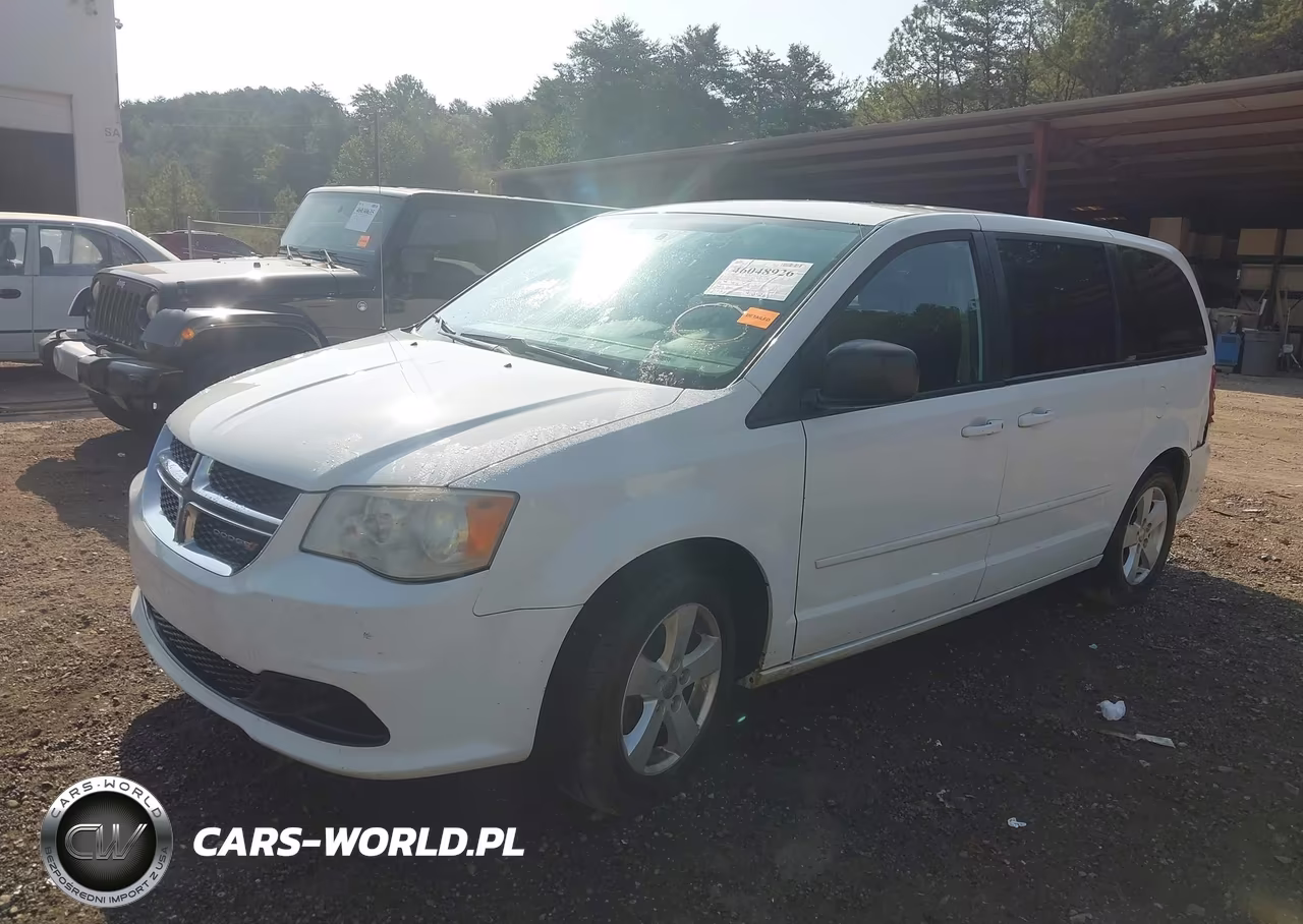 2013 Dodge Grand Caravan Se VIN:2C4RDGBG4DR812864 - 2