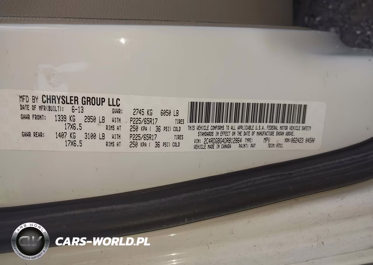 2013 Dodge Grand Caravan Se VIN:2C4RDGBG4DR812864 - 9