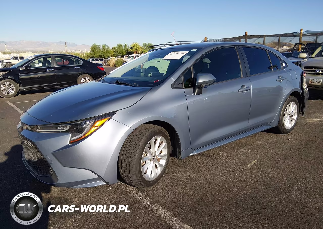 2021 Toyota Corolla Le VIN:JTDVPMAE8MJ159822 - 2