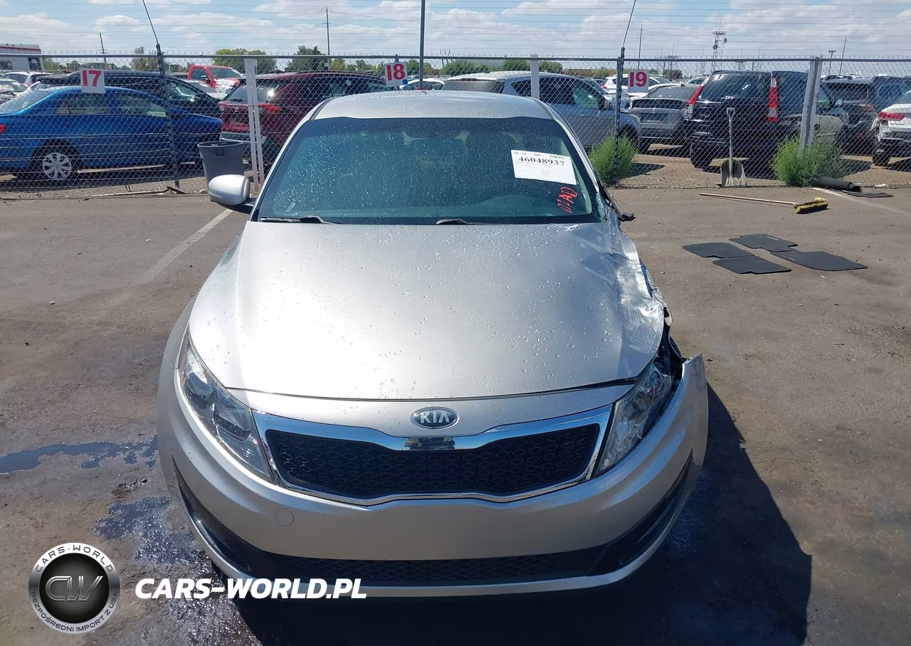 2013 Kia Optima Lx VIN:KNAGM4A73D5380043 - 12