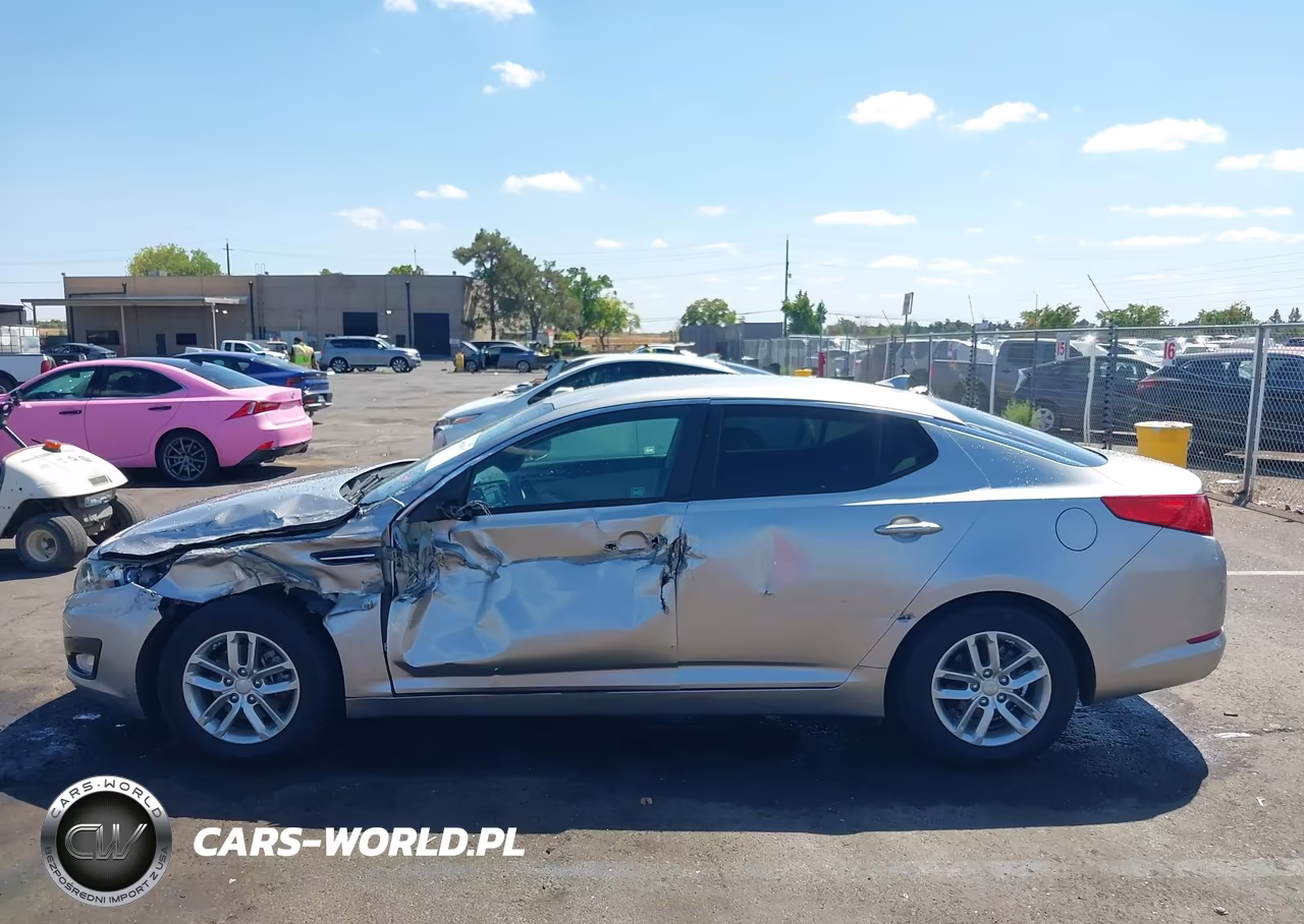 2013 Kia Optima Lx VIN:KNAGM4A73D5380043 - 14