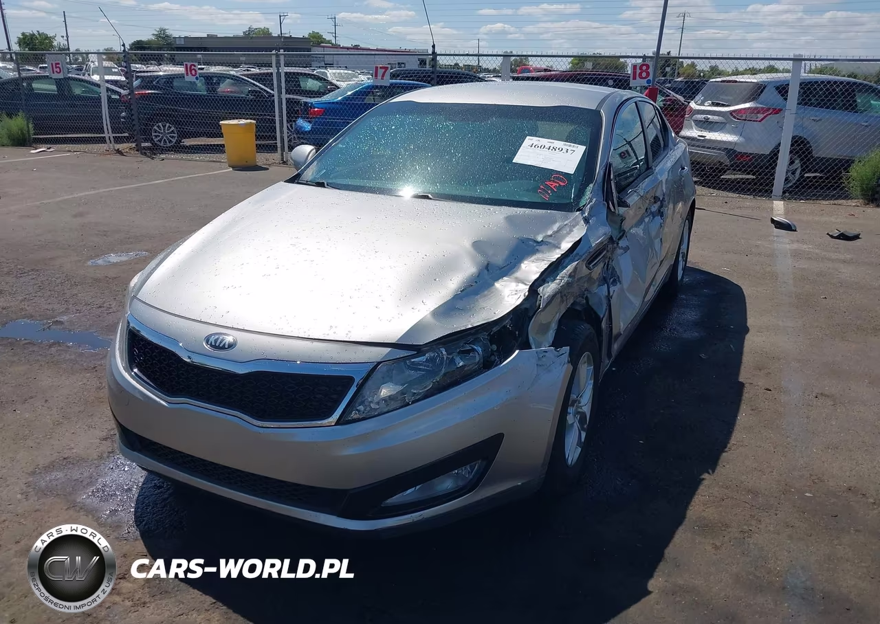 2013 Kia Optima Lx VIN:KNAGM4A73D5380043 - 2