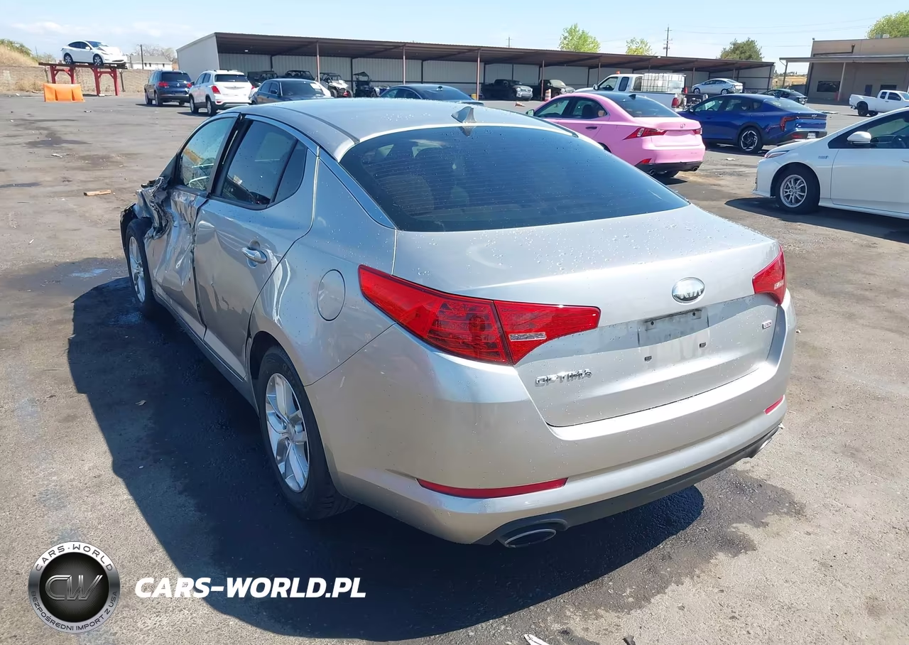 2013 Kia Optima Lx VIN:KNAGM4A73D5380043 - 3