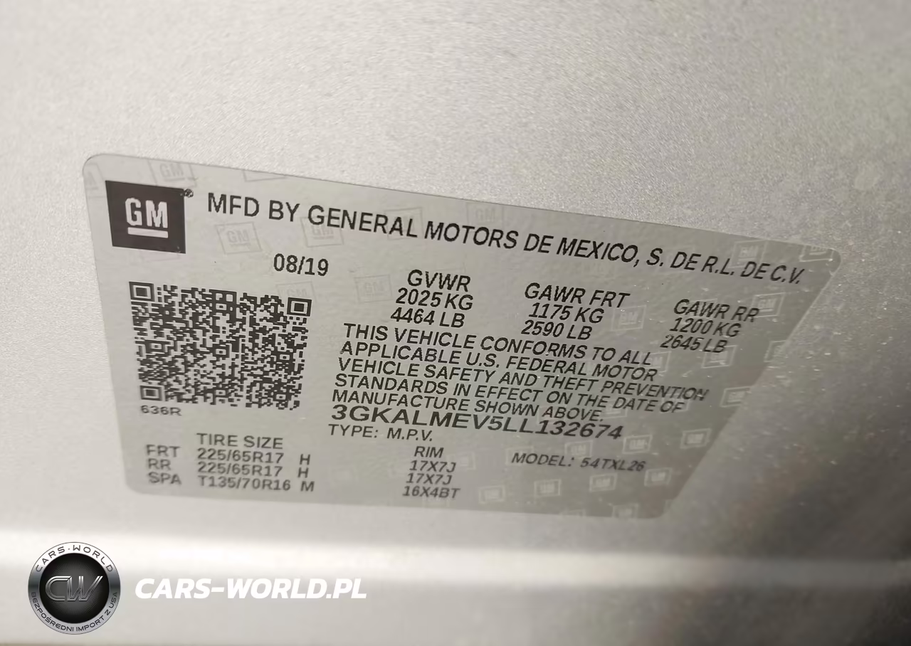 2020 GMC Terrain Fwd Sle VIN:3GKALMEV5LL132674 - 9