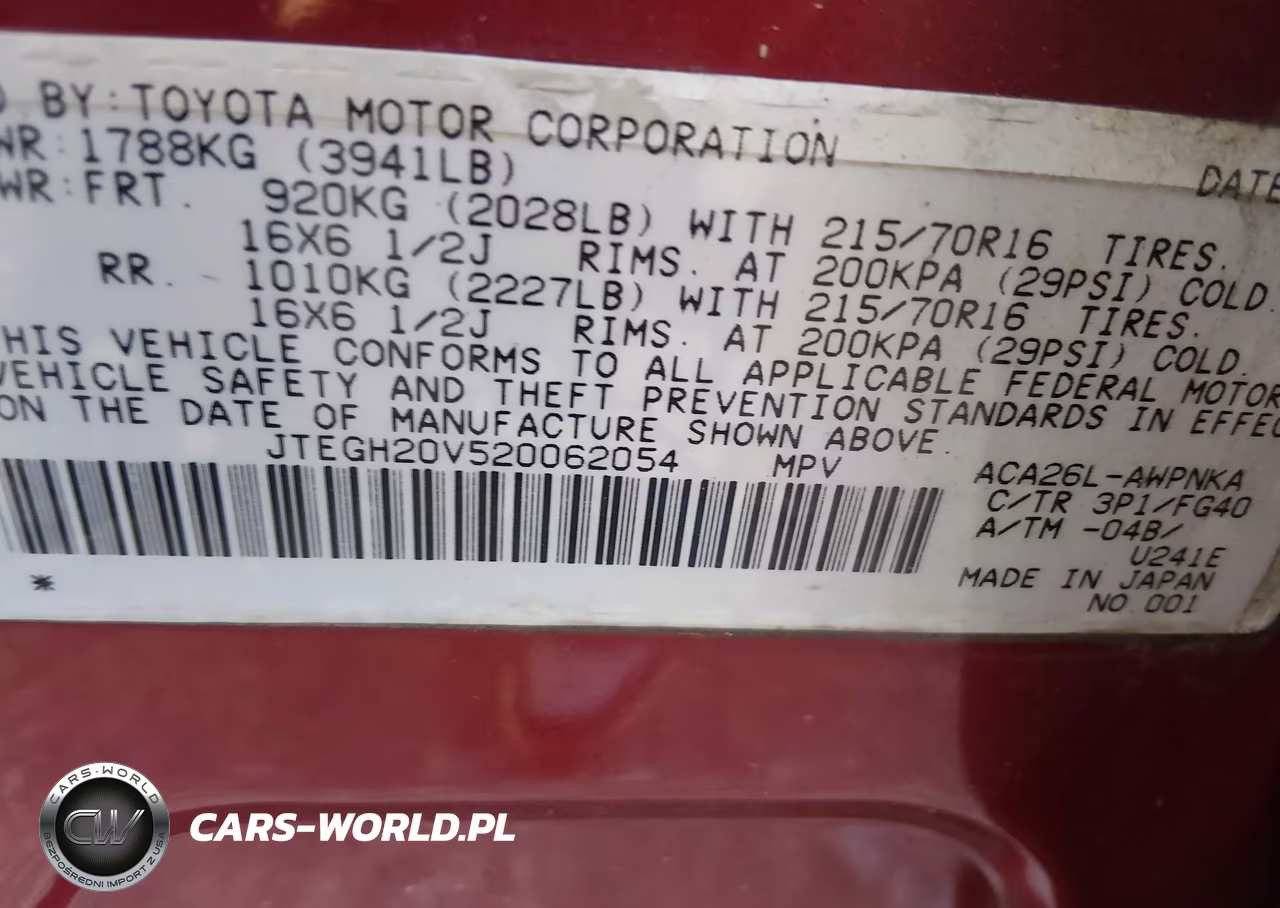 2002 Toyota Rav4 VIN:JTEGH20V520062054 - 9