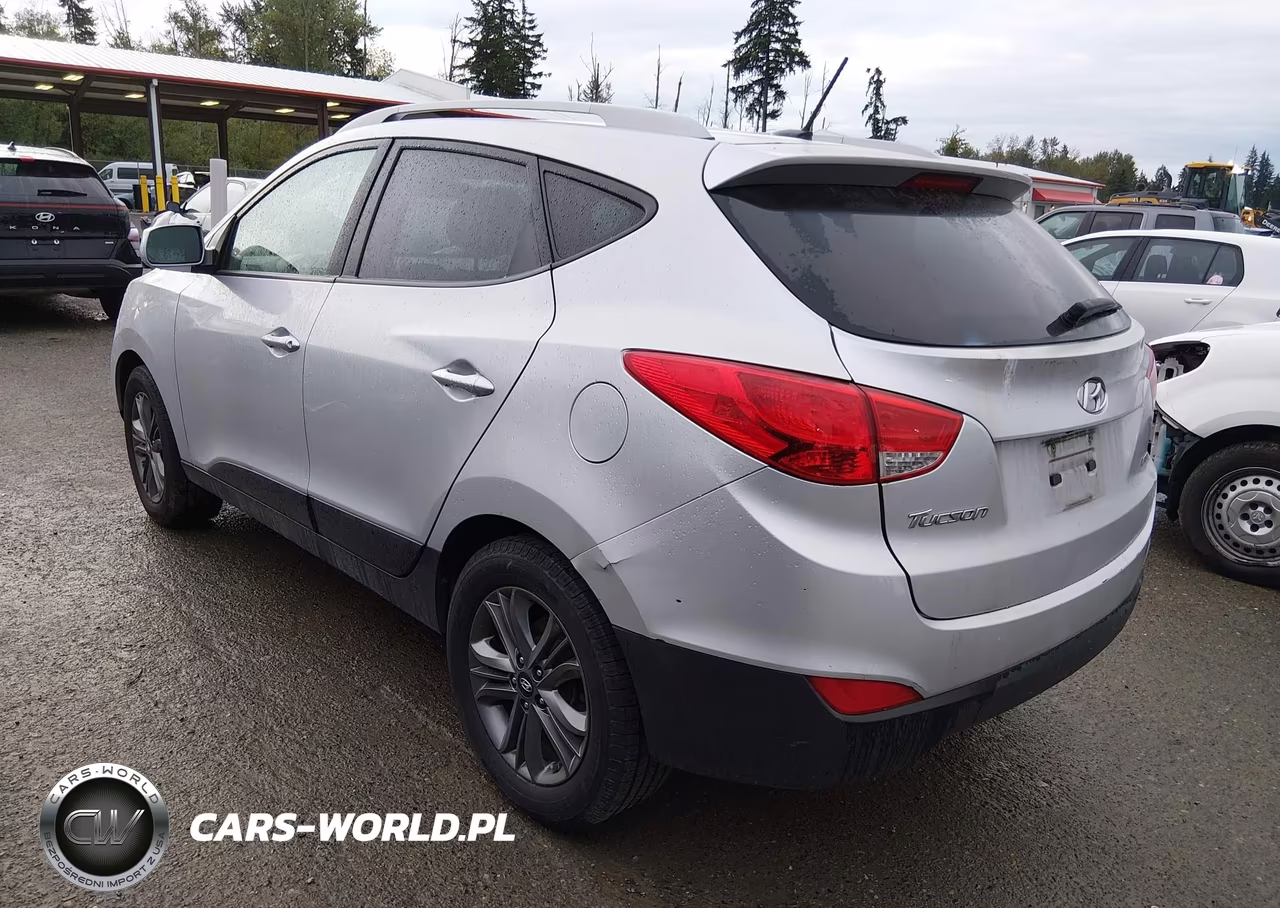 2014 Hyundai Tucson Se VIN:KM8JUCAGXEU827294 - 3