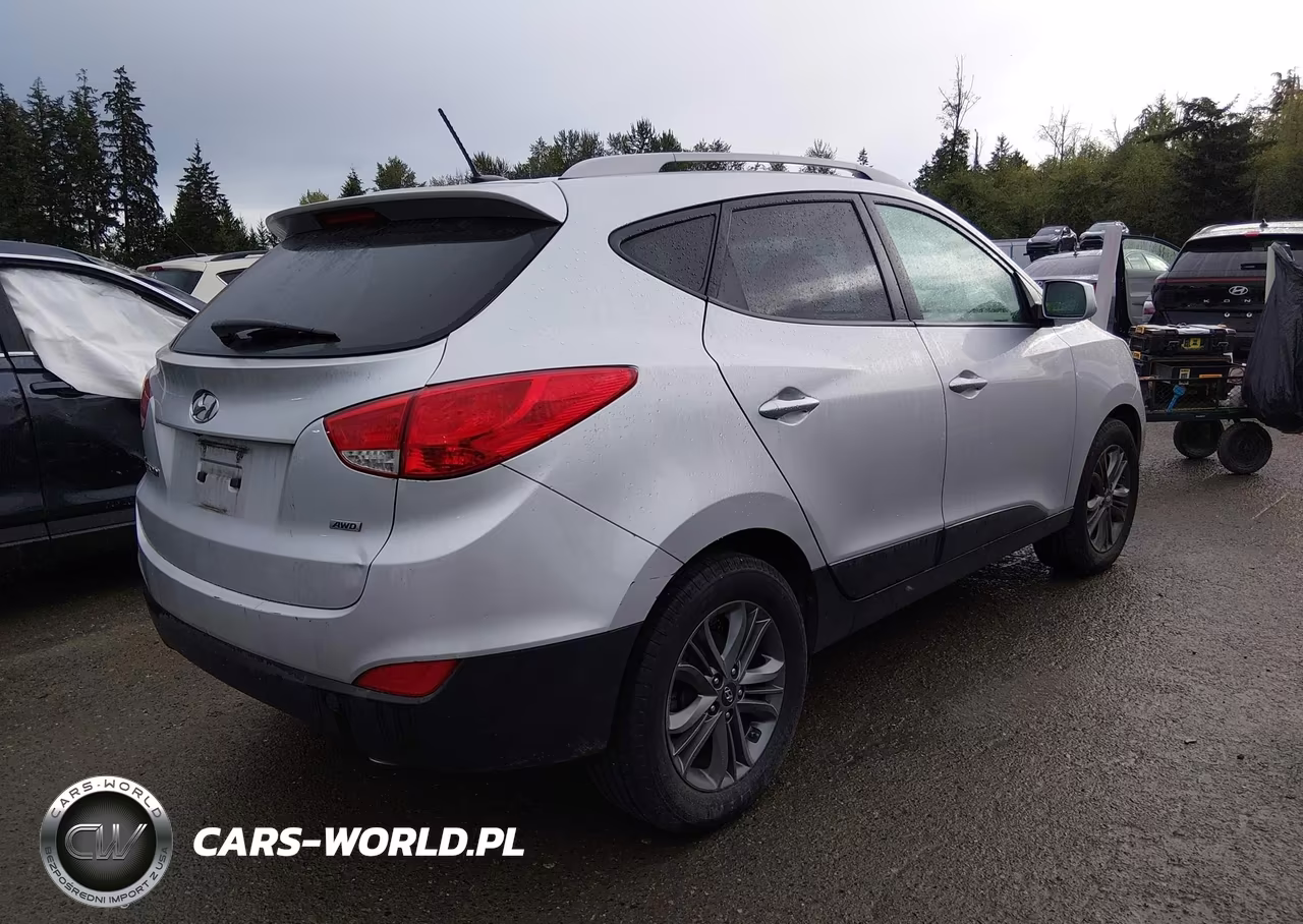 2014 Hyundai Tucson Se VIN:KM8JUCAGXEU827294 - 4