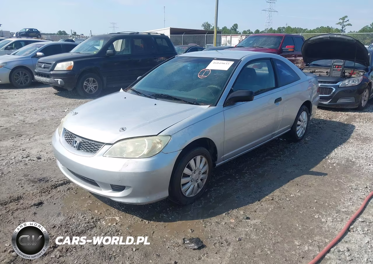 2004 Honda Civic Vp VIN:1HGEM22164L064254 - 2