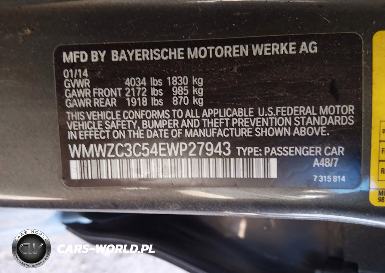 2014 Mini Countryman Cooper S VIN:WMWZC3C54EWP27943 - 9