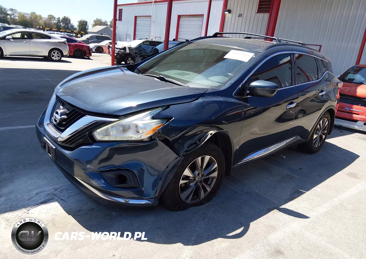 2017 Nissan Murano Sv VIN:5N1AZ2MG7HN107103 - 2
