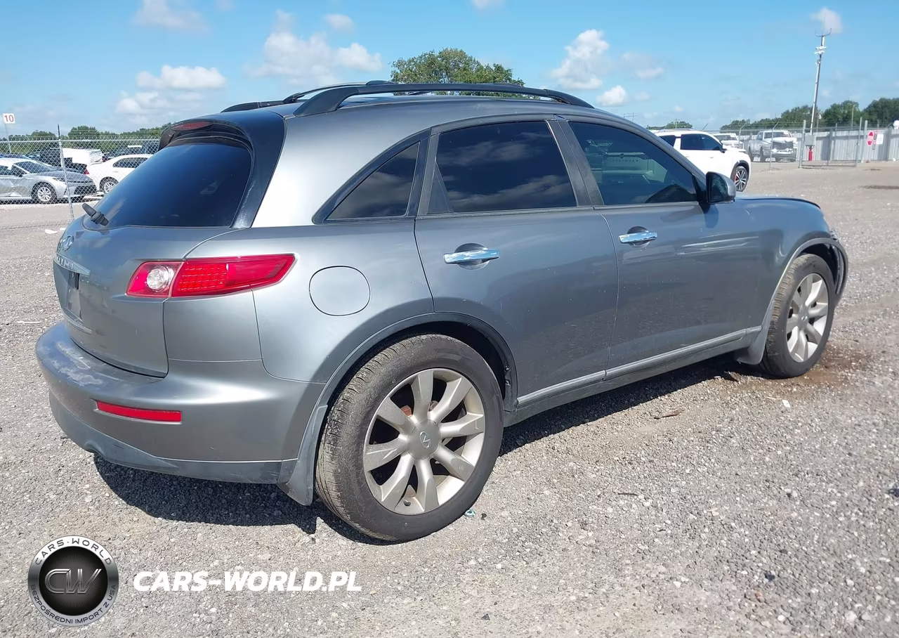 2003 Infiniti Fx45 VIN:JNRBS08W43X001675 - 4