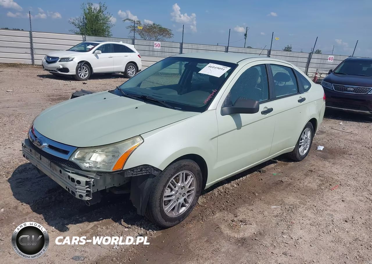 2010 Ford Focus Se VIN:1FAHP3FN5AW170801 - 2