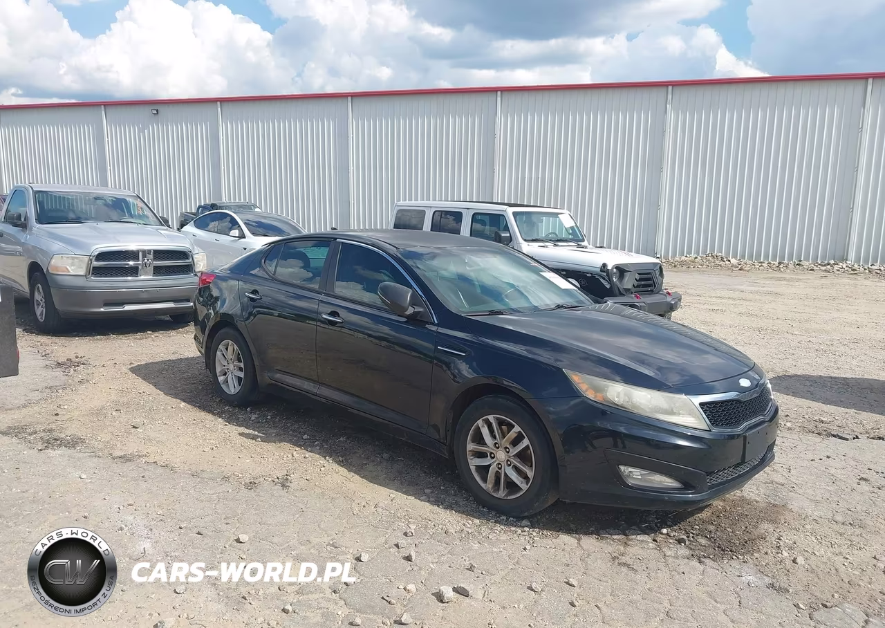 2013 Kia Optima Lx VIN:5XXGM4A71DG157403 - 1